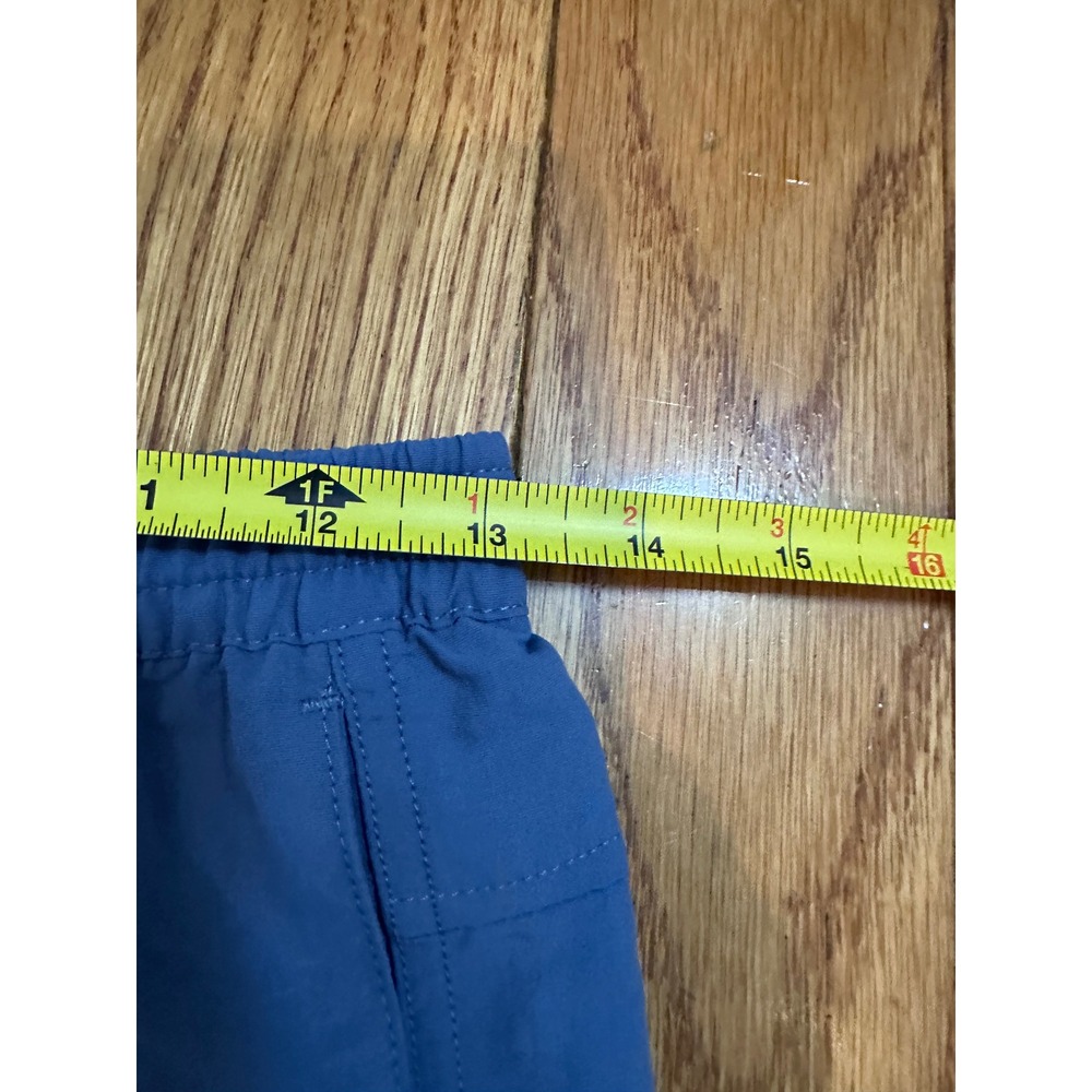 New girls Patagonia Kids Baggies Shorts Size L (12) Utility Blue Unlined NWT - Picture 6 of 9